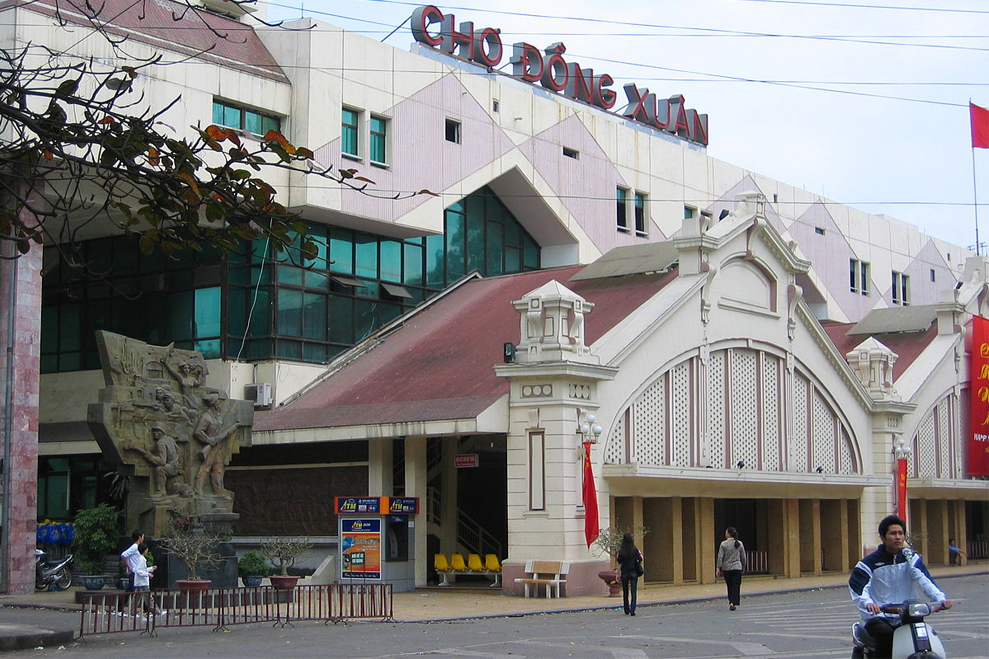 nhap hang tai cho dong xuan ha noi