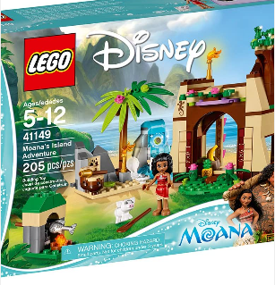 LEGO Moana khám phá đại dương - mua lego Trung Quốc giá rẻ