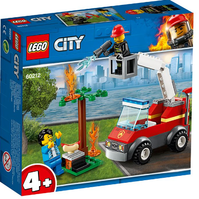 LEGO Trung Quốc cứu hỏa tiệc nướng BBQ