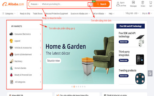 3 cách tìm kiếm sản phẩm nhanh nhất để nhập hàng Alibaba 