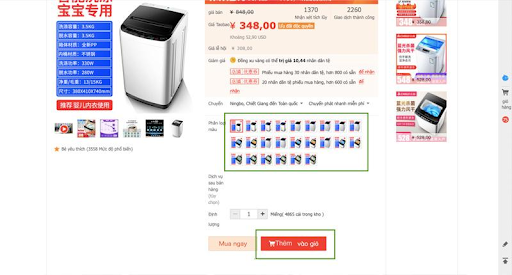 Dùng Taobao bằng Tiếng Việt để mua hàng như thế nào (ảnh minh họa)