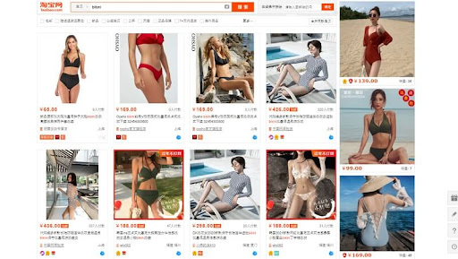 Bikini taobao giá rẻ 