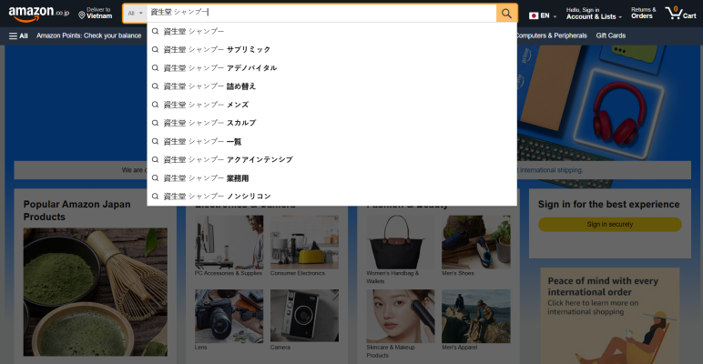 Cách mua đồ trên Amazon Nhật Bản đơn giản, uy tín 10 Cách mua đồ trên Amazon Nhật Bản đơn giản, uy tín
